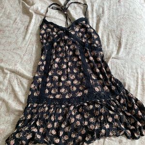 Backless, tie top, dress, American Eagle